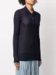 Prada ribbed polo top
