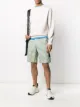 Image 2 of Stone Island camouflage print logo shorts