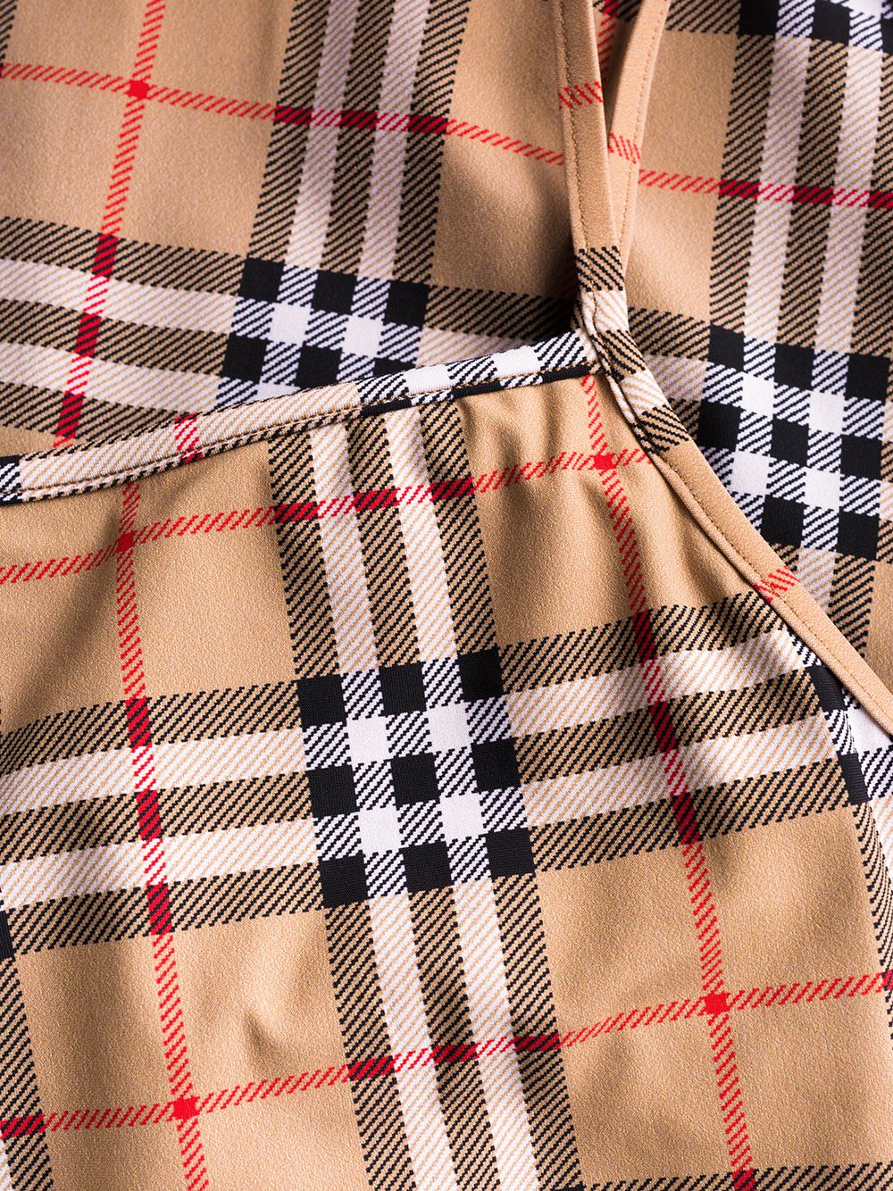 фото Burberry купальник в клетку vintage check