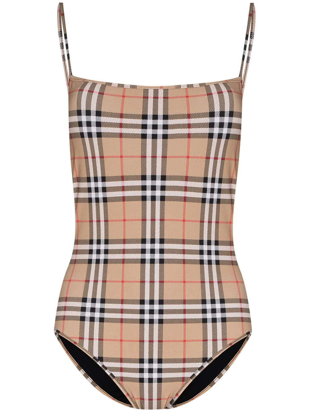 фото Burberry купальник в клетку vintage check