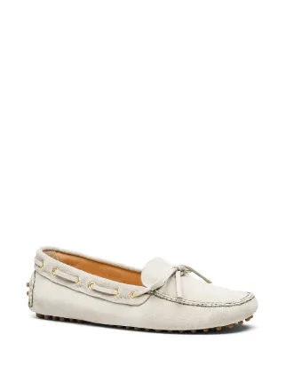 The Original Driver eyelet detail loafers展示图