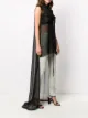 Vera Wang прозрачное платье-рубашка