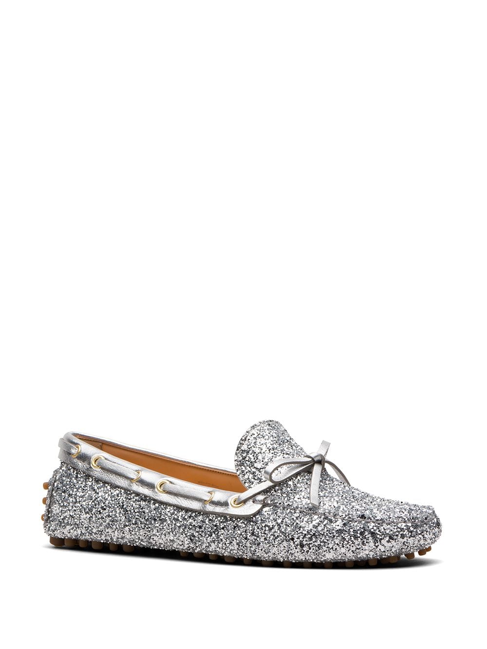 Car Shoe Metallic loafers