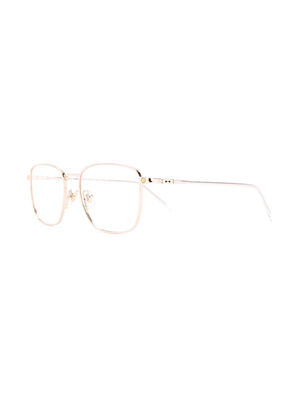 фото Snob giampi square frame glasses