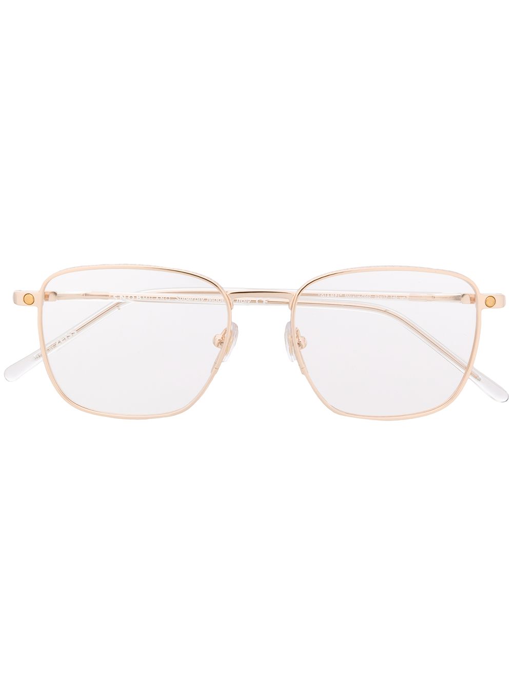 фото Snob giampi square frame glasses