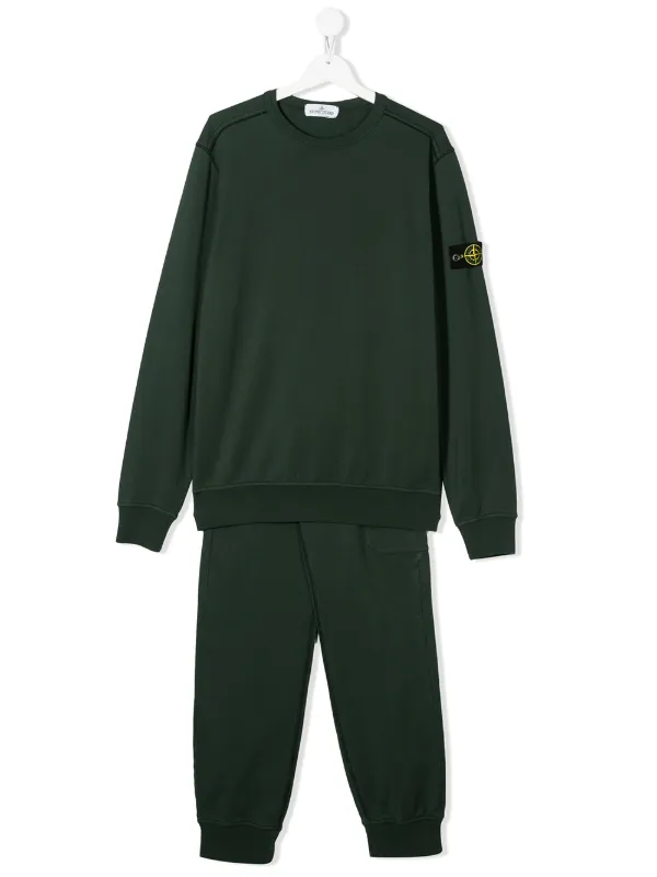 stone island junior track pants