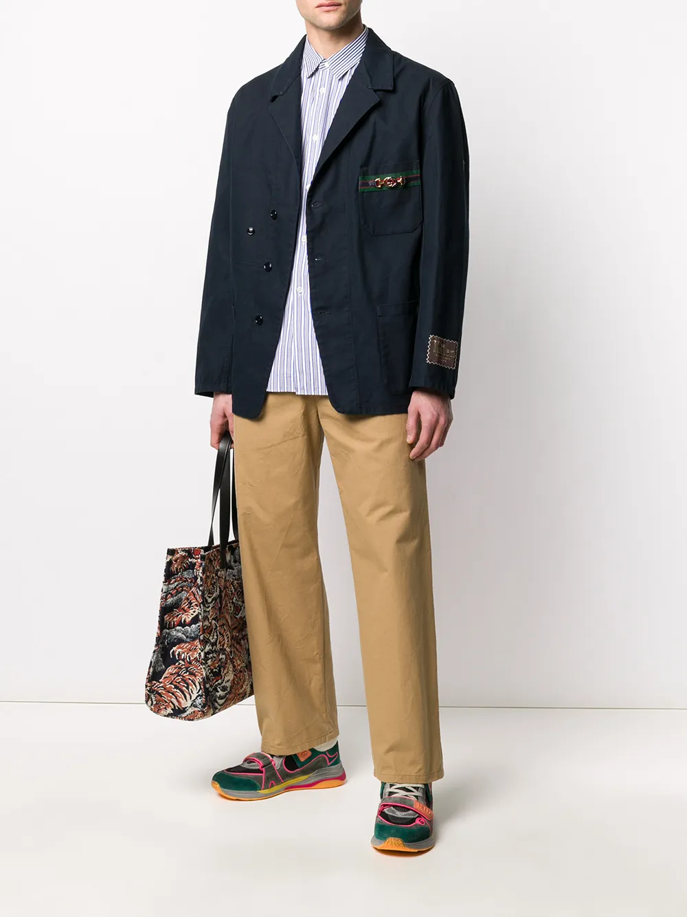 Gucci Orgasmique straight-leg trousers