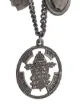 Gianfranco Ferré Pre-Owned 2000s medallions long necklace