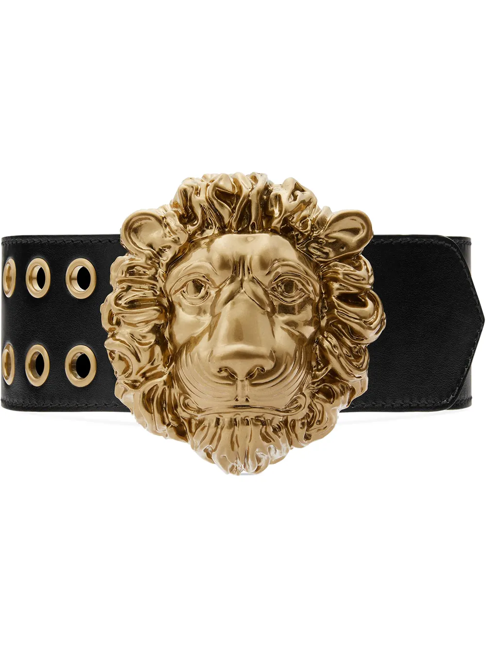 gucci belt lion buckle