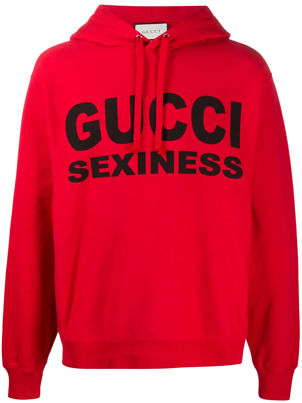 GUCCI パーカー sexiness 赤 Ｓ-