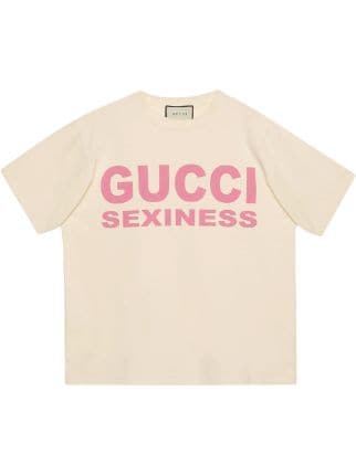 womens pink gucci t shirt
