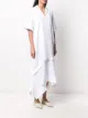 Jil Sander asymmetric split-neck dress