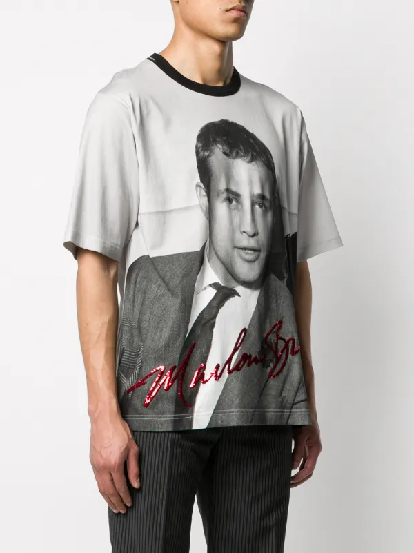 marlon brando t shirt dolce and gabbana