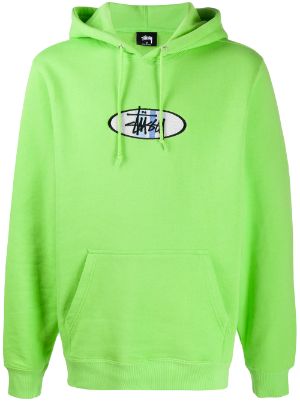 stussy embroidered hoodie