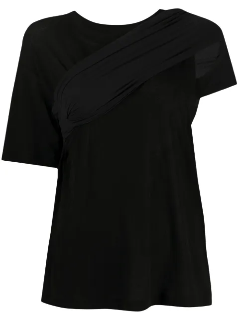 UNRAVEL PROJECT chest strap T-shirt