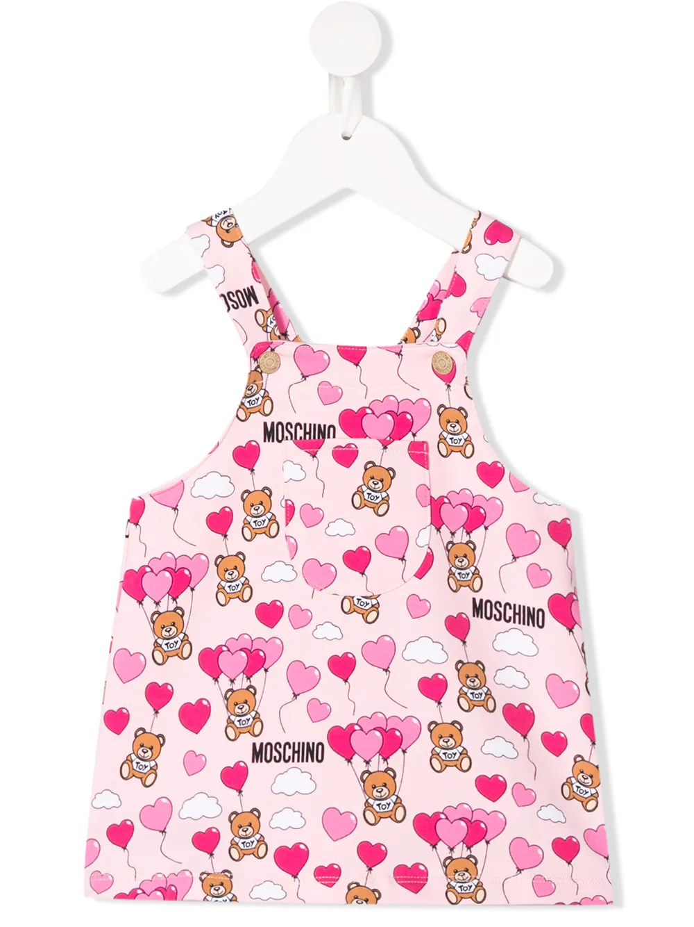 bear pinafore dress