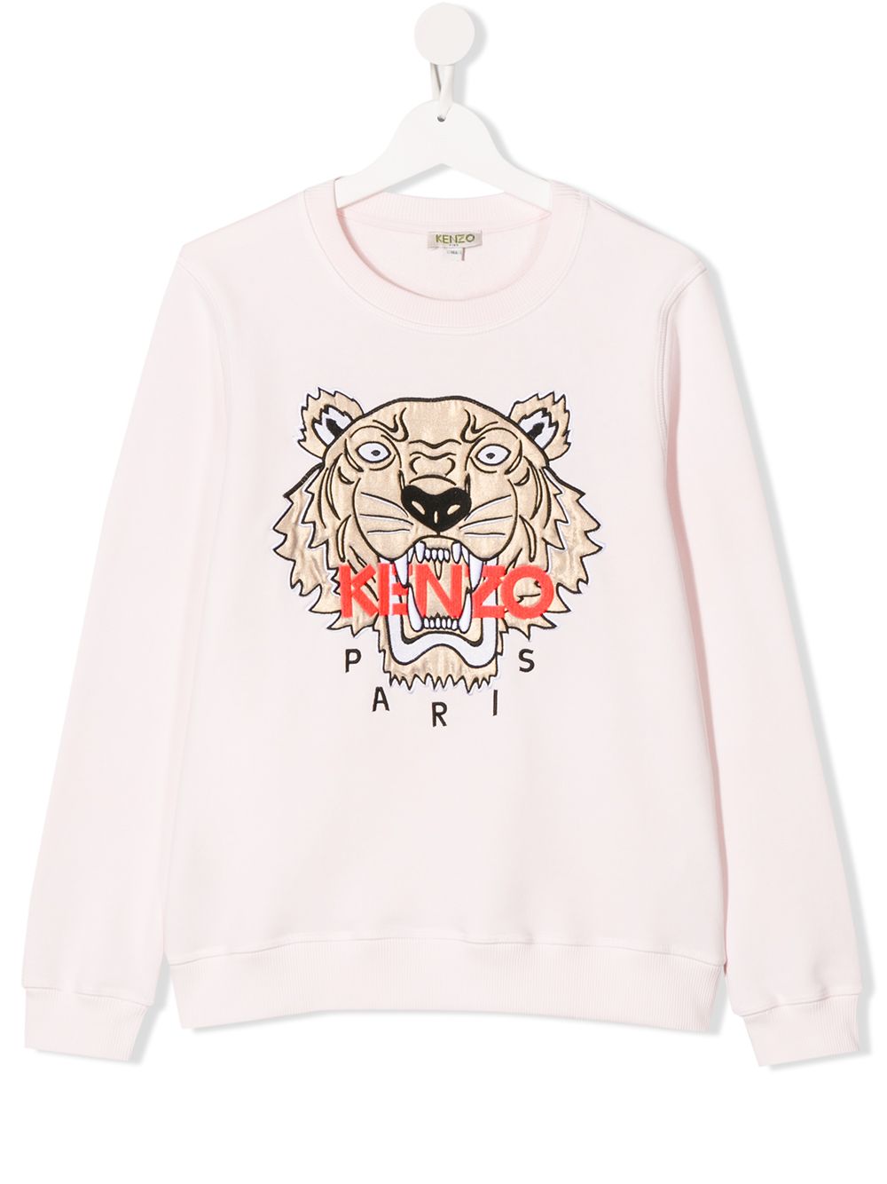 фото Kenzo kids embroidered tiger sweatshirt