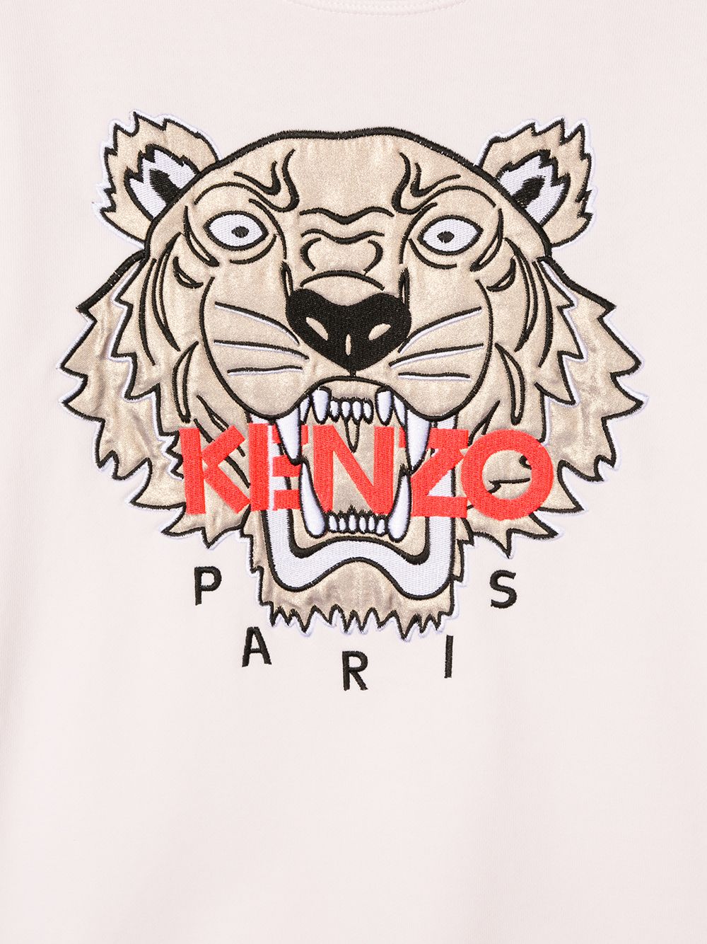 фото Kenzo kids embroidered tiger sweatshirt