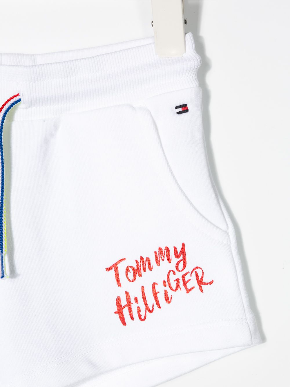 фото Tommy hilfiger junior logo print shorts