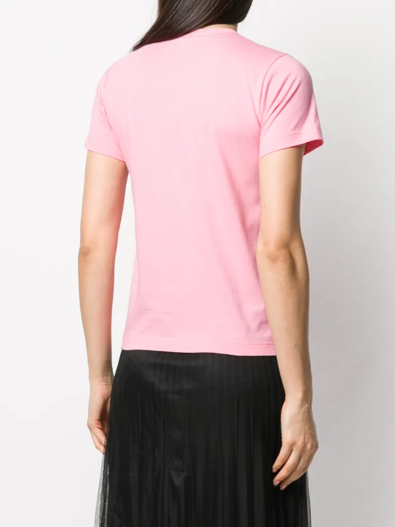 COMME DES GARCONS GIRL RUFFLE DETAIL T-SHIRT