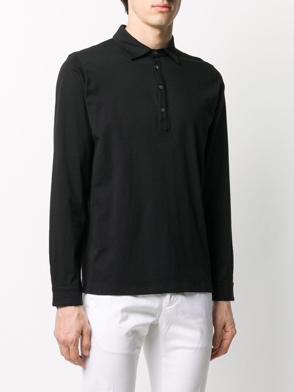 фото Cenere gb long sleeved polo shirt