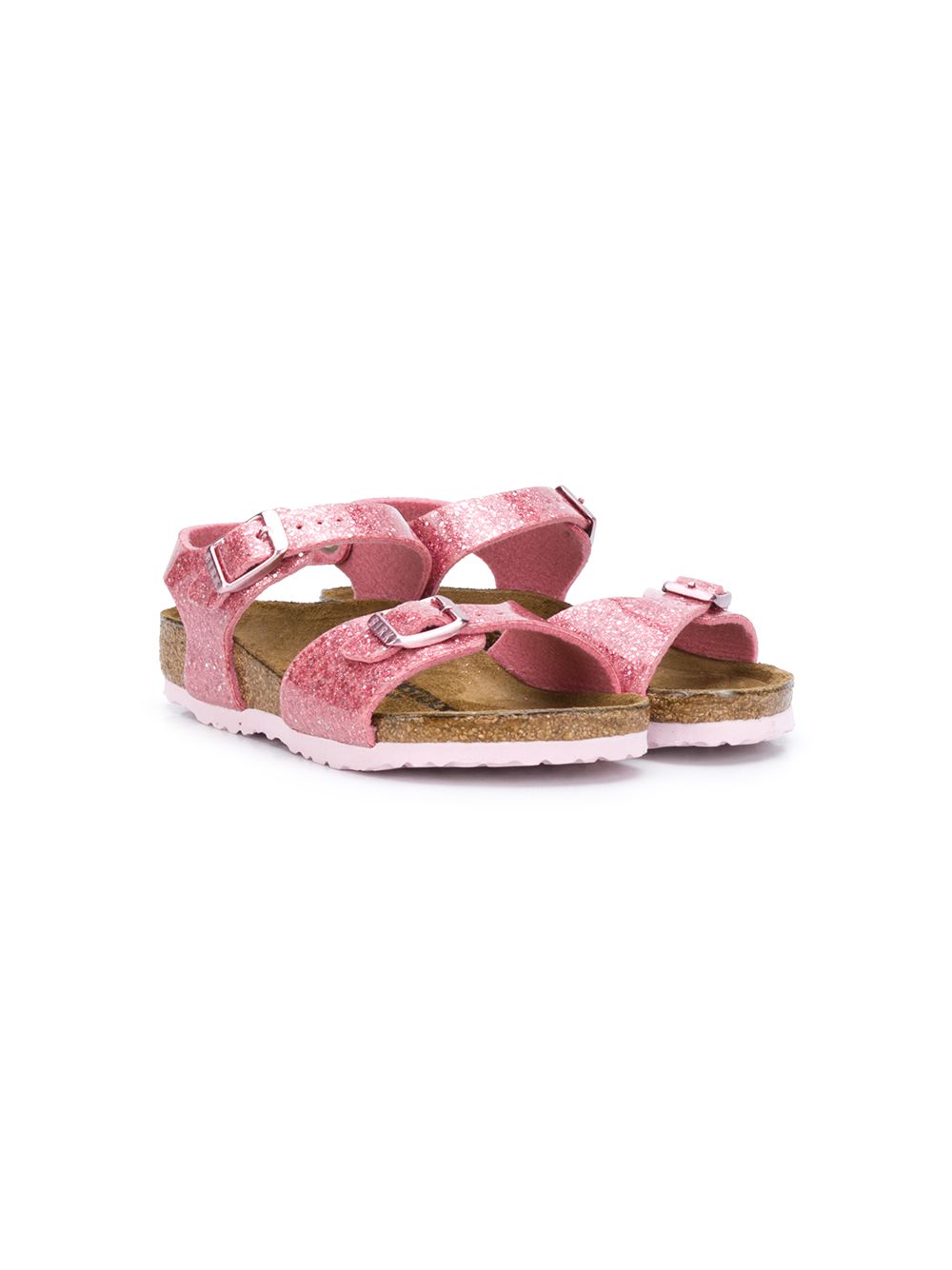 фото Birkenstock kids сандалии с блестками