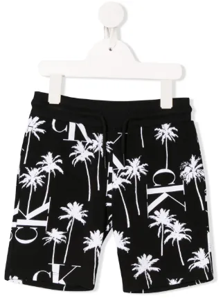 kids calvin klein swim shorts