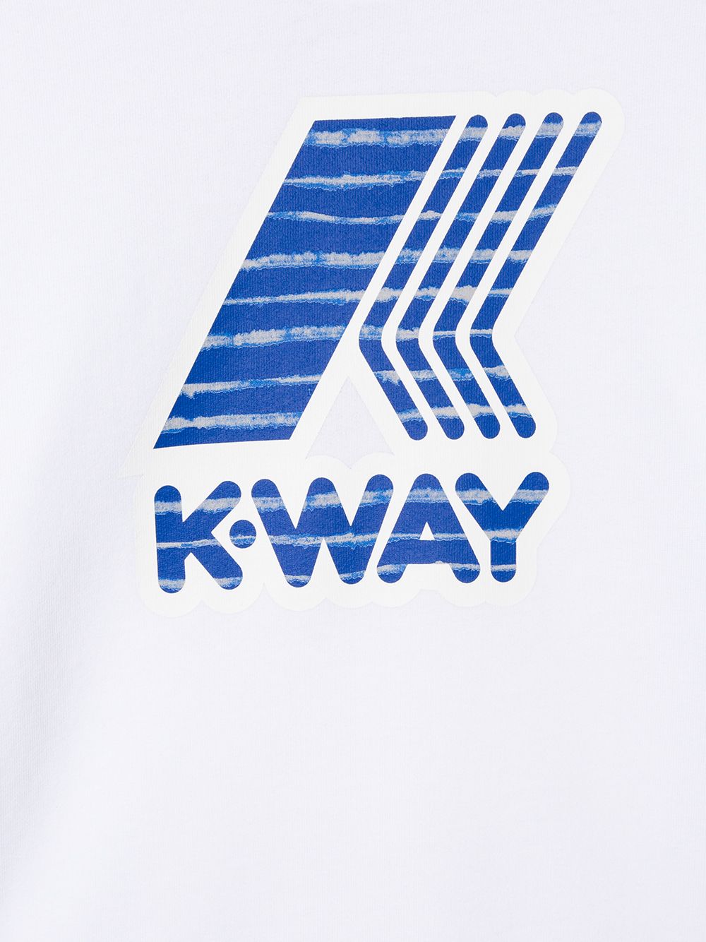 фото K way kids teen graphic logo-print sweatshirt