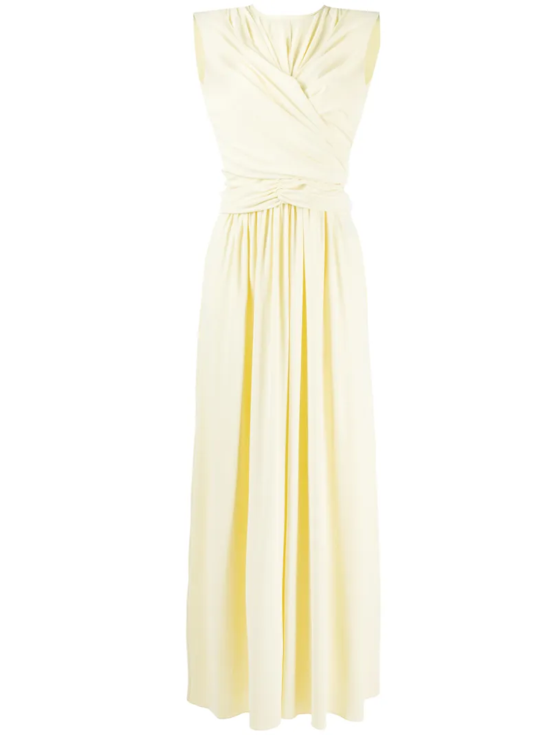 ISABEL MARANT WRAP-FRONT MAXI DRESS