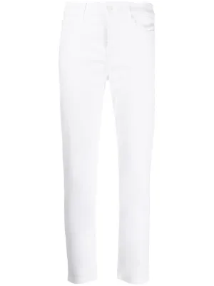 high-rise skinny cropped jeans by 7 For All Mankind, available on farfetch.com for $203 Kendall Jenner Pants SIMILAR PRODUCT
