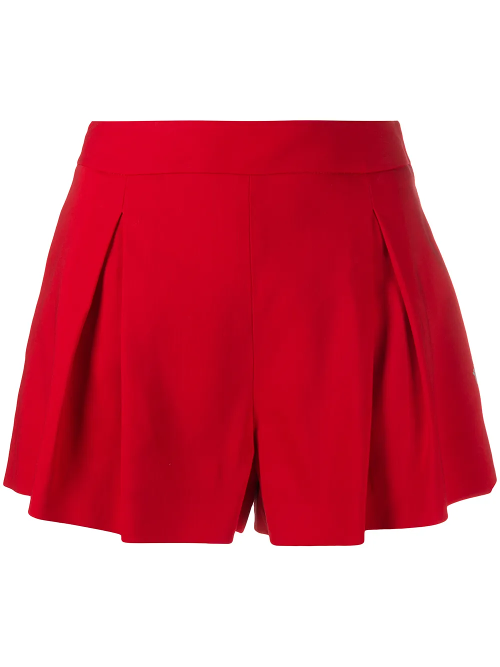 

Off-White pleated front shorts - Red