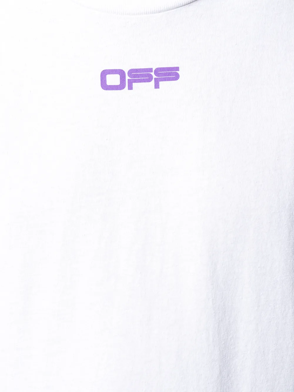 фото Off-white футболка с графичным принтом