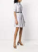 Ermanno Scervino striped belted shirt dress