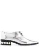 Image 1 of Nicholas Kirkwood Casati 35mm metallic Derby shoes