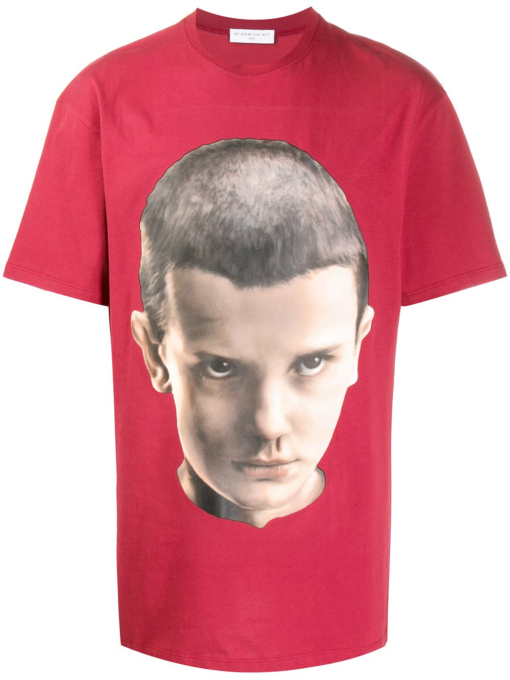 Ih Nom Uh Nit Eleven Archive Printed T-shirt In Red