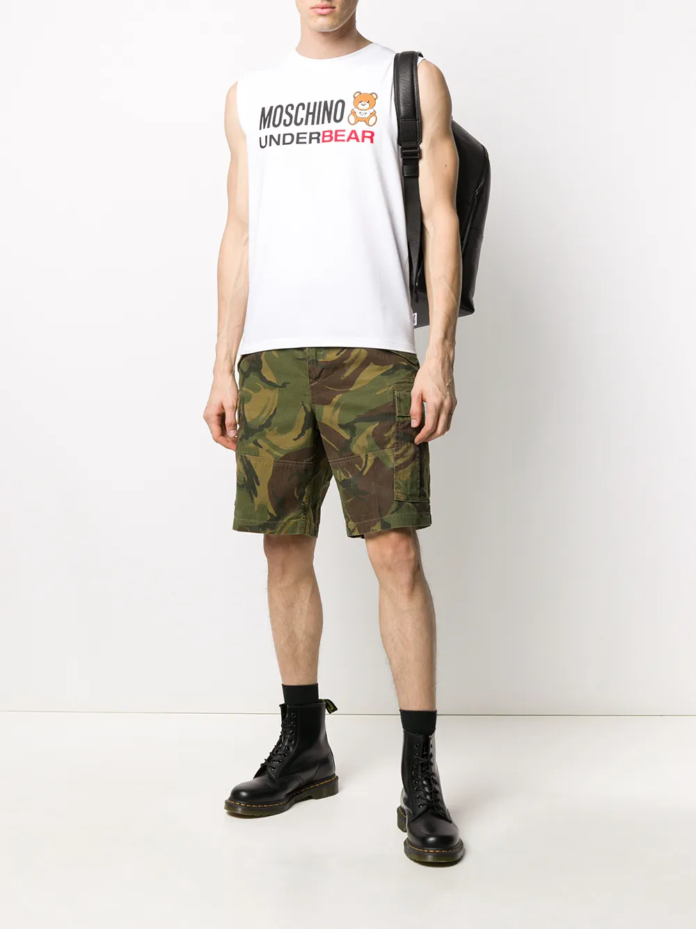 фото Polo ralph lauren шорты карго с камуфляжным принтом
