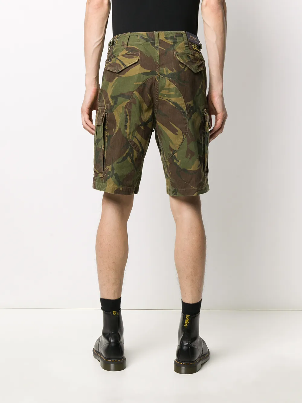 фото Polo ralph lauren шорты карго с камуфляжным принтом