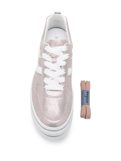 hogan h449 platform sneakers