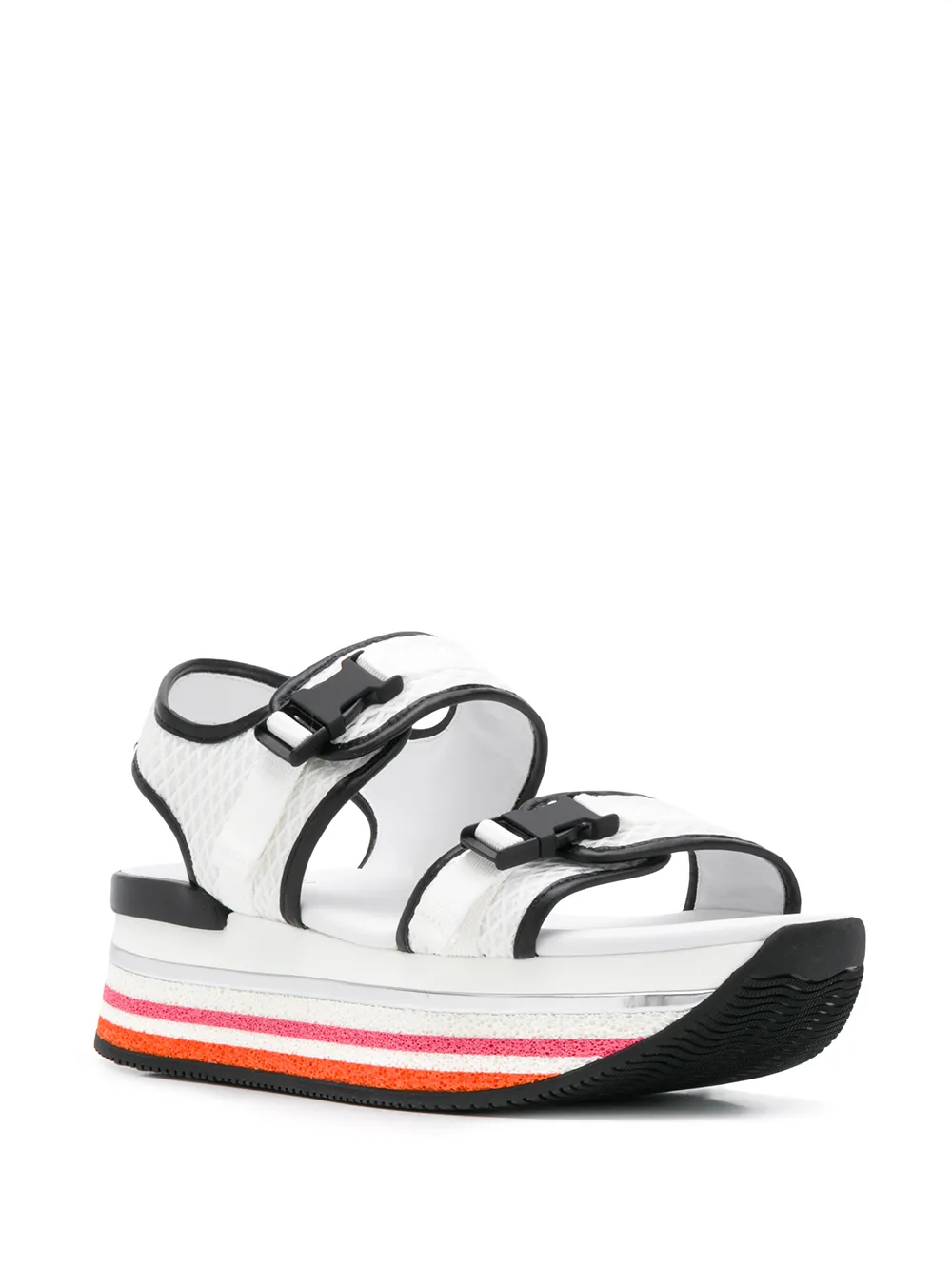 Hogan H222 platform mesh sandals | Heeled Sandals | Image 2