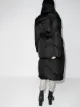 Khrisjoy contrast-belt mid-length puffer coat