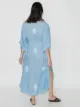 Melissa Odabash Safia tassel-trim embroidered kaftan