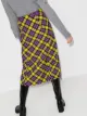 Prada Anne checked pencil skirt