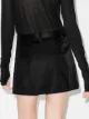 Prada box-pleat mini skirt