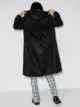 Prada hooded gabardine raincoat