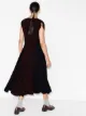 Marni cap-sleeve panelled midi dress
