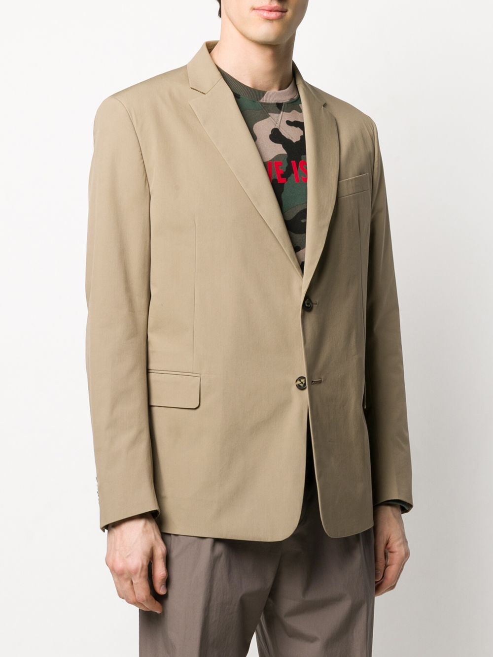 фото Valentino однобортный пиджак