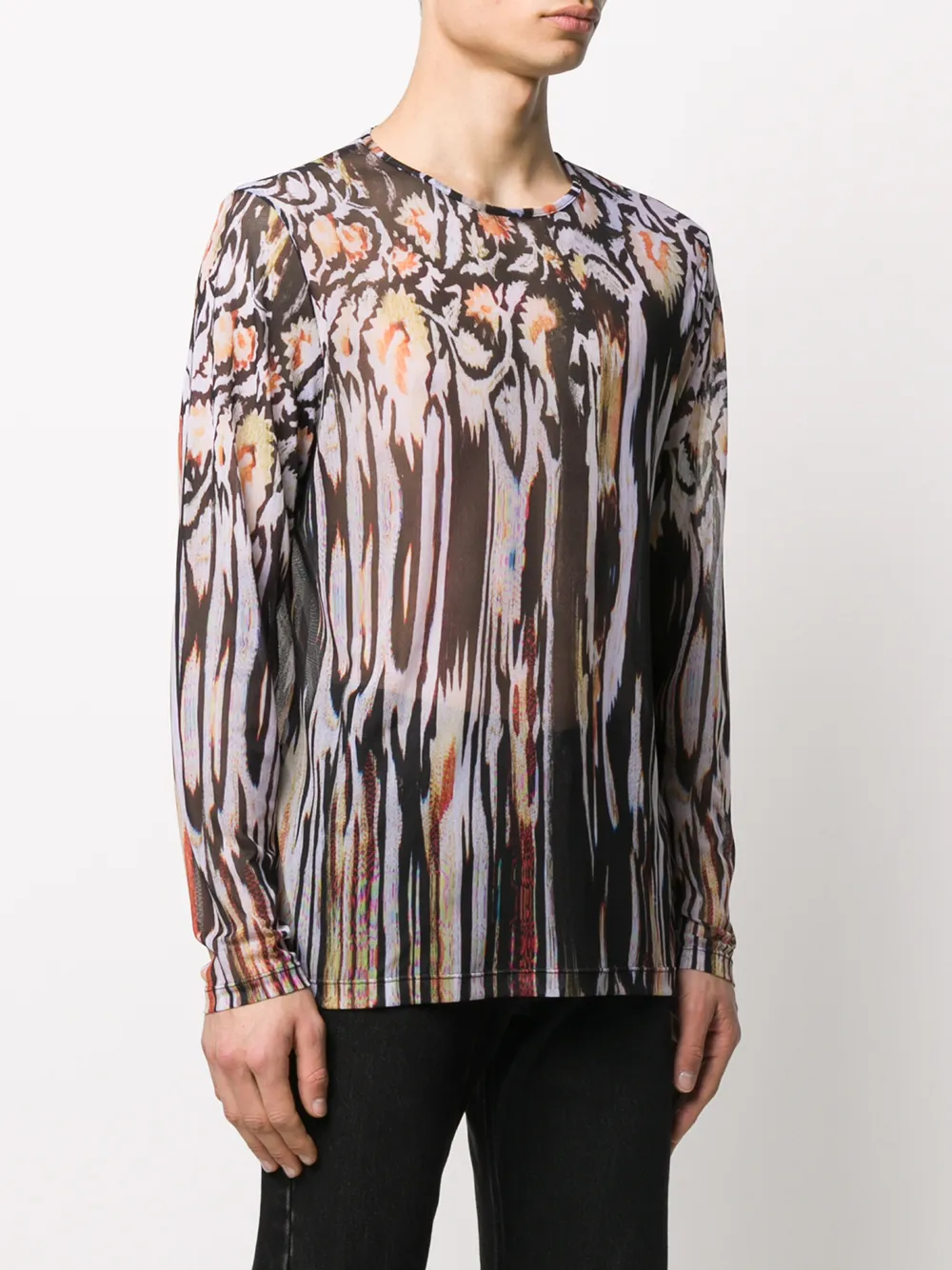 фото Our legacy delicate hanabi-print top