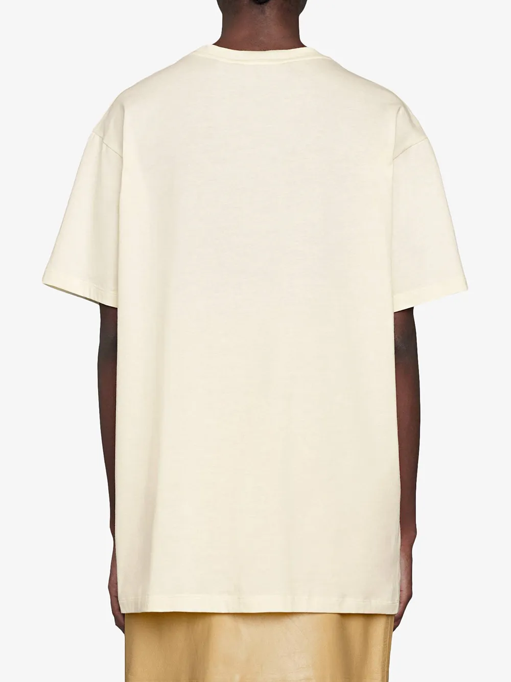 Shop Gucci logo print T-shirt with Express Delivery - FARFETCH