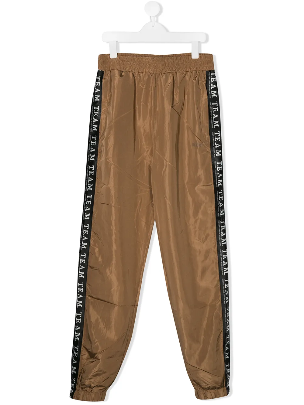 Molo Kids' Amir Track Trousers In Neutrals