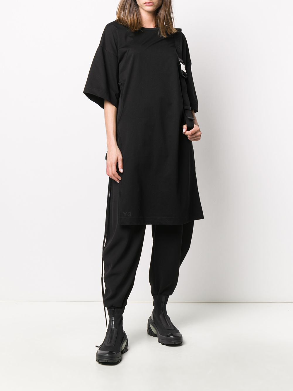 фото Y-3 oversized side slit t-shirt